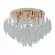 Потолочный светильник Escada Whisper 140015/6C Gold ES0000076, Золото, Прозрачный, Металл
