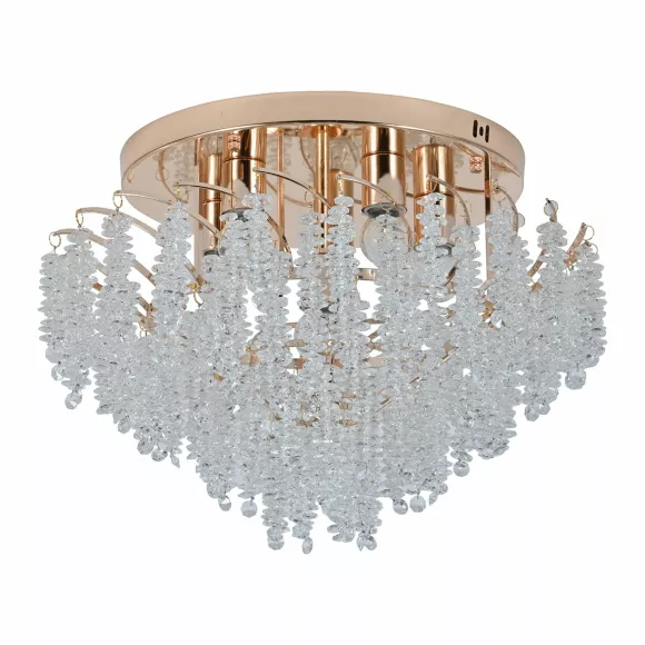 Потолочный светильник Escada Whisper 140015/6C Gold ES0000076, Золото, Прозрачный, Металл Потолочный светильник Escada Whisper 140015/6C Gold ES0000076, Золото, Прозрачный, Металл