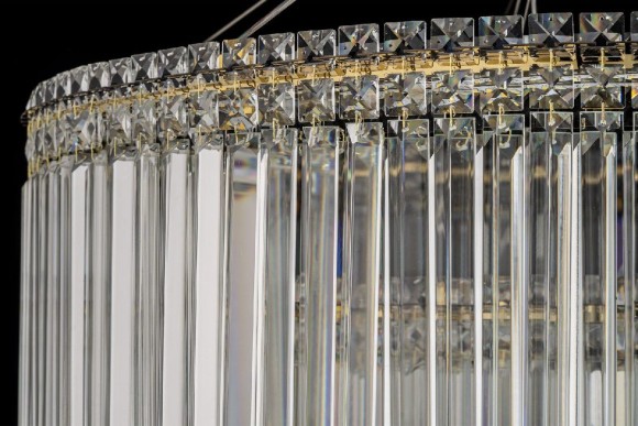 Подвесная светодиодная люстра Arti Lampadari Ovindoli Gold Ovindoli L 1.5.80+40.101 G