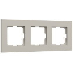 Рамка на 3 поста Werkel Slab (дымчатый софт) W0032917 4690389218439 a071626