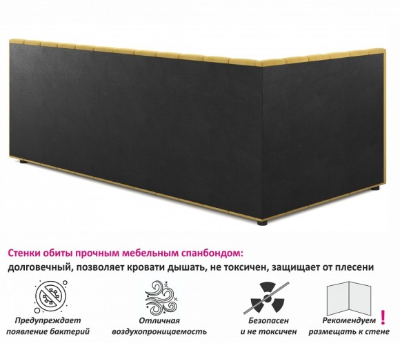 Кровать односпальная Milena NMB_TE-00005376