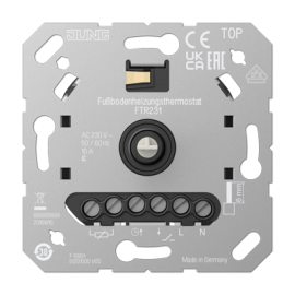 Механизм терморегулятора теплого пола с датчиком Jung FTR231