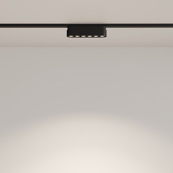Трековый магнитный светильник Maytoni Points TR082-1-6W4K-M-B