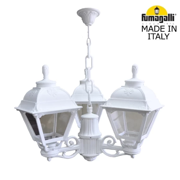 Уличный подвесной светильник Fumagalli SICHEM/CEFA 3L U23.120.S30.WXE27
