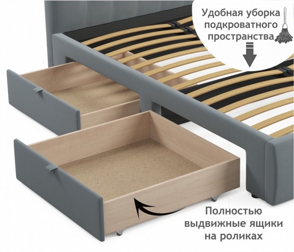 Кровать двуспальная Verona 2000x1600 NMB_TE-00005464