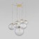 Подвесная люстра TK Lighting 4608 Cadix Gold a065190
