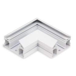 Угловой соединитель с закладным профилем AM Group AM540 WH SMART