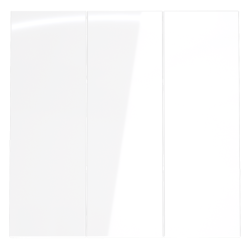 Клавиши для выключателя/переключателя трехклавишного Voltum S70 (белый глянцевый) VLS000501