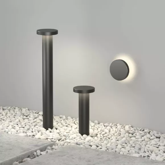 Ландшафтный светильник Denkirs Dramen DK9708-BK, основание крупным планом