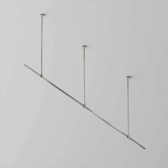 Основание Long прямое на жестких подвесах для трековых светильников Maytoni Technical Flarity TFC-Flar-L01-PT