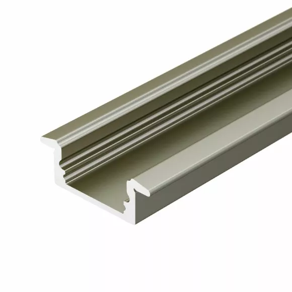 Профиль Arlight LINE-2308-F-2000 ANOD OLIVE GREY 038440 Профиль Arlight LINE-2308-F-2000 ANOD OLIVE GREY 038440