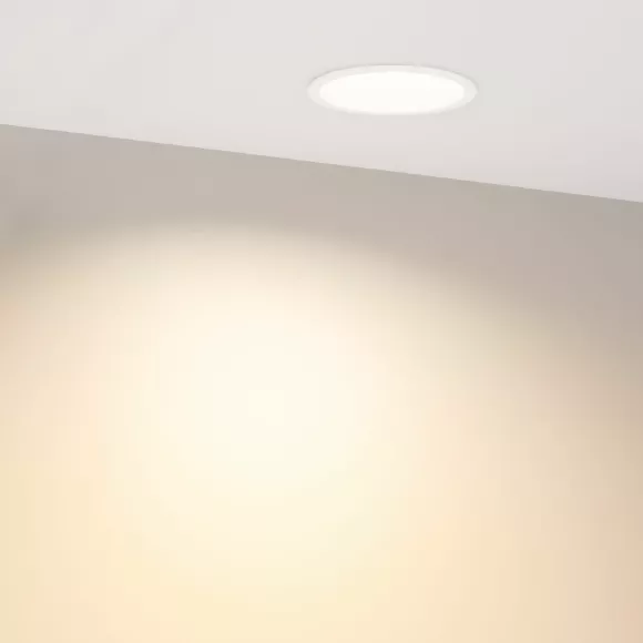 Встраиваемый светильник Arlight MS-BREEZE-BUILT-R82-9W Warm3000 (WH, 85 deg, 230V) (IP20 Металл) 036616(1)