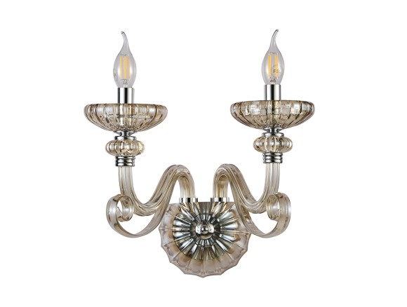 Бра Newport 8622/A chrome cognac М0071596