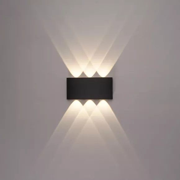 Уличный настенный светильник Arte Lamp Bosto A3722AL-6BK Уличный настенный светильник Arte Lamp Bosto A3722AL-6BK