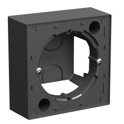 Коробка для наружного монтажа Systeme Electric AtlasDesign Базальт ATN001400