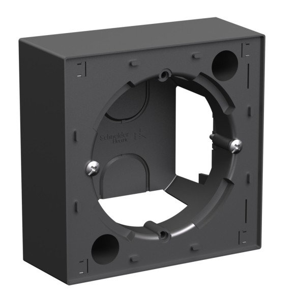 Коробка для наружного монтажа Systeme Electric AtlasDesign Базальт ATN001400