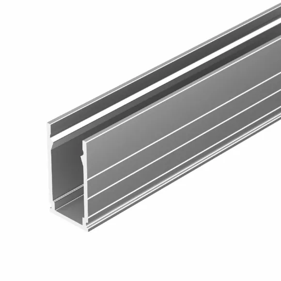 Алюминиевый профиль Arlight LINE-1019-2000 ANOD 053426, крупный план Алюминиевый профиль Arlight LINE-1019-2000 ANOD 053426, крупный план