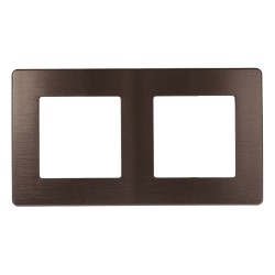 Рамка для розеток и выключателей на 2 поста Эра 12-5102-13 Б0052516