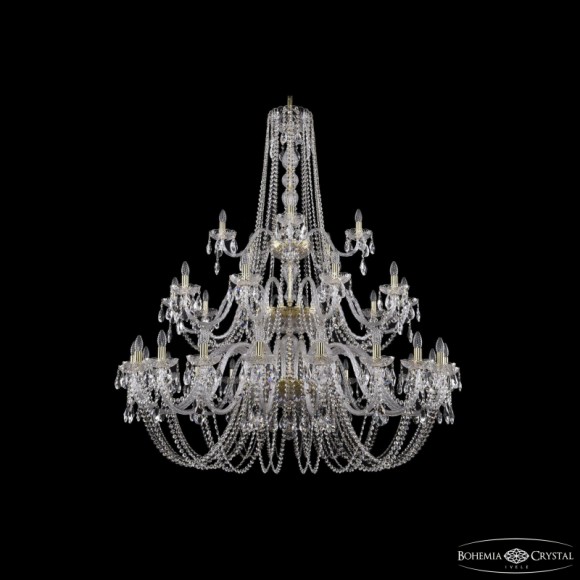Подвесная люстра Bohemia Ivele Crystal 1402/20+10+5/530/3d G