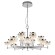 Подвесная светодиодная люстра Delight Collection MD21020075 MD21020075-20A chrome