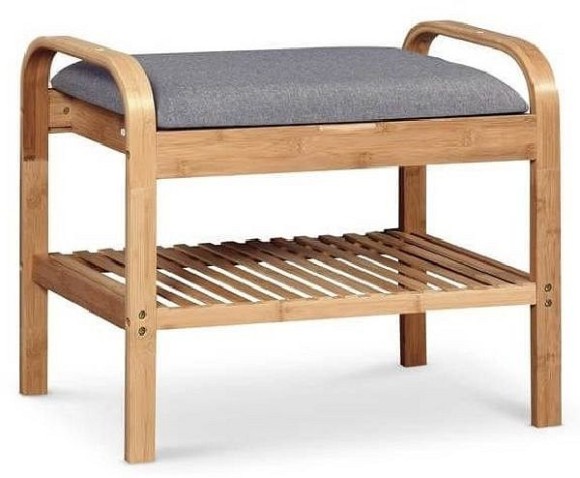 Банкетка-стеллаж для обуви ST-12 HLM_V-CH-ST_12