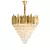Подвесная люстра Delight Collection Jadorel 7216 L5+3 gold/black