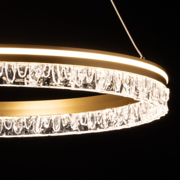 Подвесная светодиодная люстра De Markt Платлинг 119010101