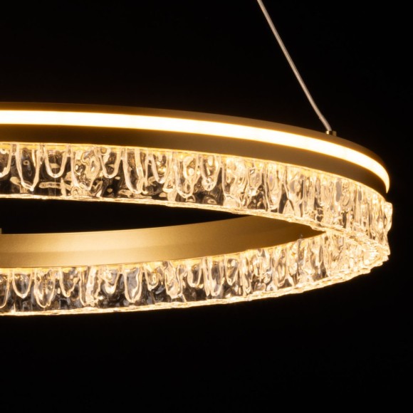 Подвесная светодиодная люстра De Markt Платлинг 119010101