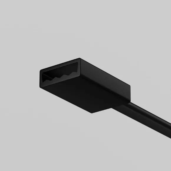 Провод питания для токоведущей ленты Maytoni Exility IP O-TR002-HSP, Черный, Полимер, Германия