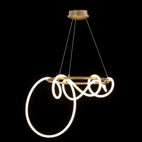 Подвесная светодиодная люстра с пультом управления Citilux Python CL220263