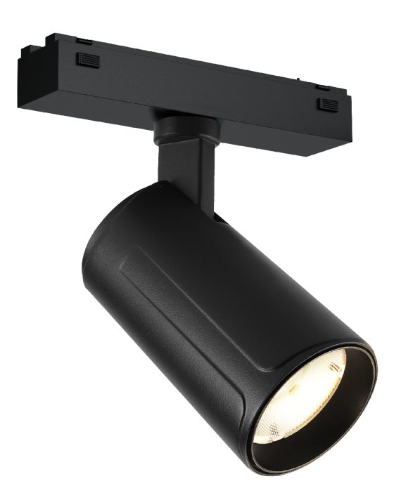 Трековый магнитный светильник iLedex Vision 4825-048-D60-10W-36DG-3000K-BK