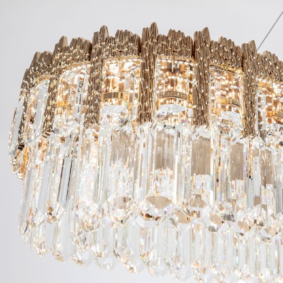 Подвесная светодиодная люстра Modelux ML.830.1200 GD