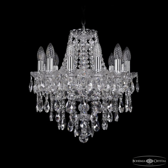 Подвесная люстра Bohemia Ivele Crystal 1415/12/141 Ni