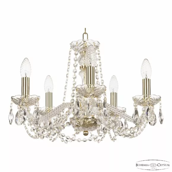 Подвесная люстра Bohemia Ivele Crystal 119/5/165 G Подвесная люстра Bohemia Ivele Crystal 119/5/165 G