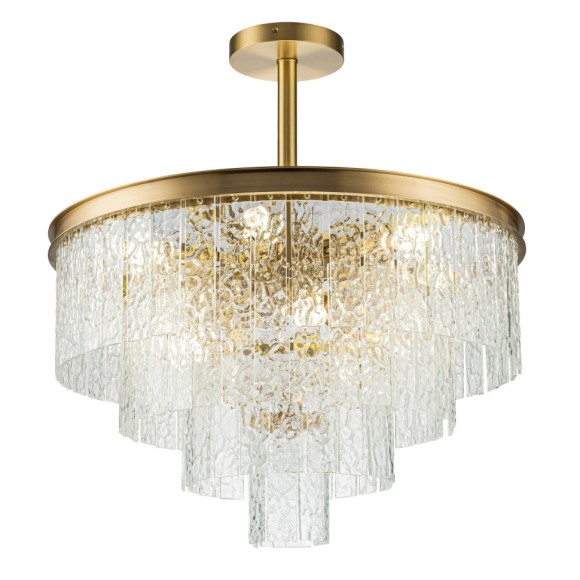 Люстра на штанге Belfast Harland 6308-6 BR CL