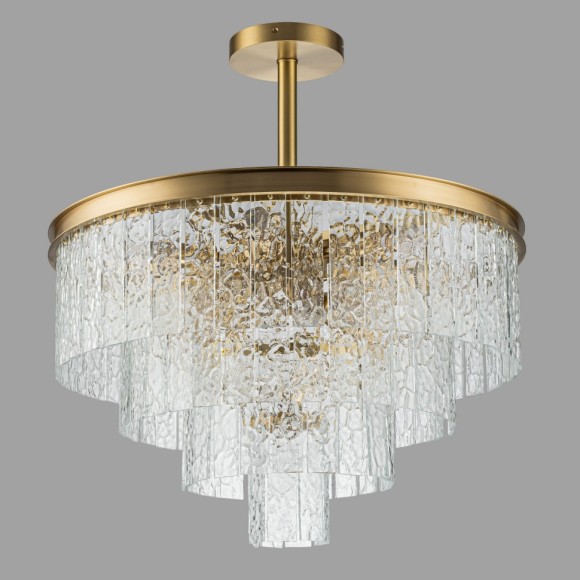 Люстра на штанге Belfast Harland 6308-6 BR CL