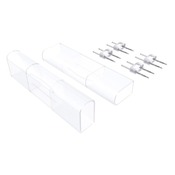 Комплект коннекторов для прямого соединения неона мини 2шт Apeyron 09-92-2