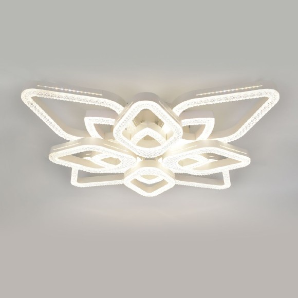 Потолочная светодиодная люстра с пультом управления Escada Sedna 10280/8LED