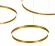 Подвесная люстра Kink Light Тор 08223,36PA(3000K), Латунь, Теплый белый, Металл