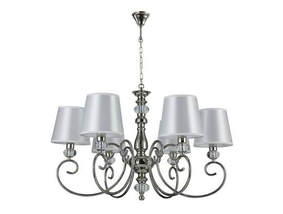 Подвесная люстра Newport Marta 1206/C nickel М0071146