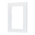 Рамка одноместная Arlight FRM-GLARE-GS-D-WH 043789