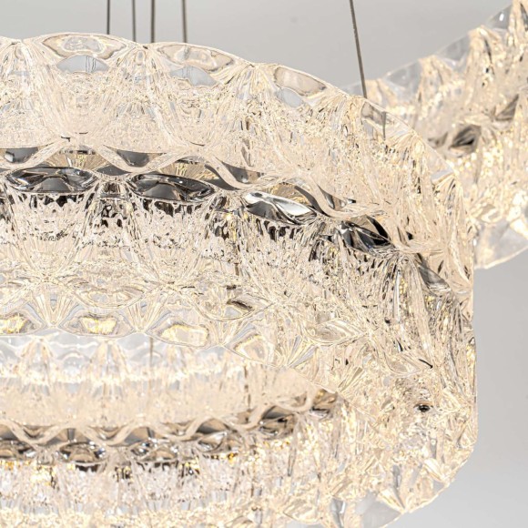 Подвесная люстра с пультом управления Modelux ML.8185.600.400 CR