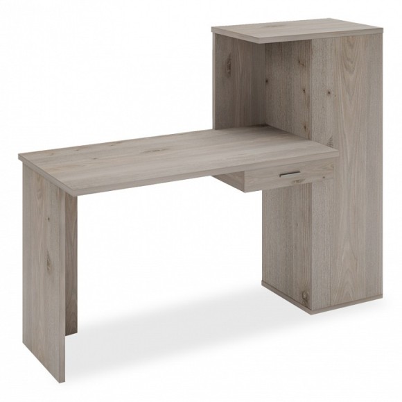 Стол письменный Домино Lite СКЛ-ПРЯМ120+ШК MER_SKL-PRYAM120-SHK-N
