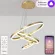 Подвесная люстра Natali Kovaltseva Oreol HIGH-TECH LED LAMPS 82042, 4300, 7000, От теплого до холодного