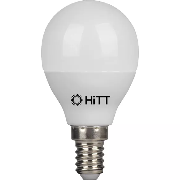 Светодиодная лампа HiTT HiTT-PL-G45-15-230-E14-3000 7010064 Светодиодная лампа HiTT HiTT-PL-G45-15-230-E14-3000 7010064