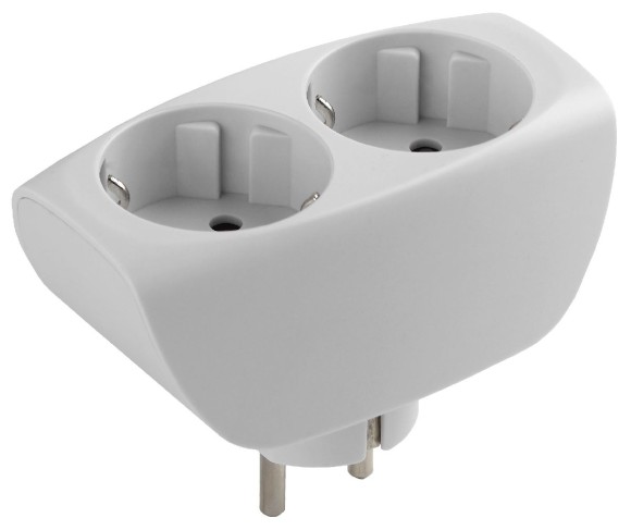 Разветвитель электрический Эра SP-2e-W C0045528