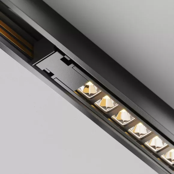 Трековый магнитный светильник Maytoni Technical Points Exility X TR241-4-12WTW-DSZ-B, Черный, От теплого до нейтрального, Алюминий Трековый магнитный светильник Maytoni Technical Points Exility X TR241-4-12WTW-DSZ-B, Черный, От теплого до нейтрального, Алюминий