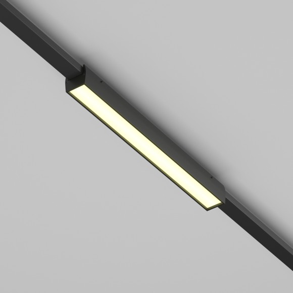 Трековый магнитный светильник Maytoni Basis TR161-1-16W3K-B