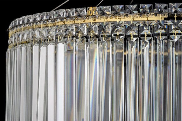 Подвесная светодиодная люстра Arti Lampadari Ovindoli Gold Ovindoli L 1.5.80.101 G