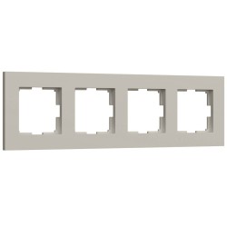 Рамка на 4 поста Werkel Slab (дымчатый софт) W0042917 4690389218453 a071628